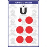 Algarismos Braille Ú 